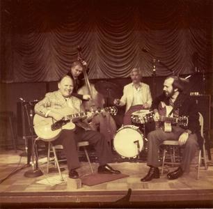 George Barnes Quartet, soundcheck ,Bimbos, S.F.,mid-70s. Duncan , G.B., Benny Barth -drums and Dean Reilly-bass