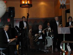 In SF at the Acme Chop House w/ Ron Borelli Sextet---Ron, Perry Thorsell, Duncan James, Bob Bolanski, Jerry Logas,Don Beck